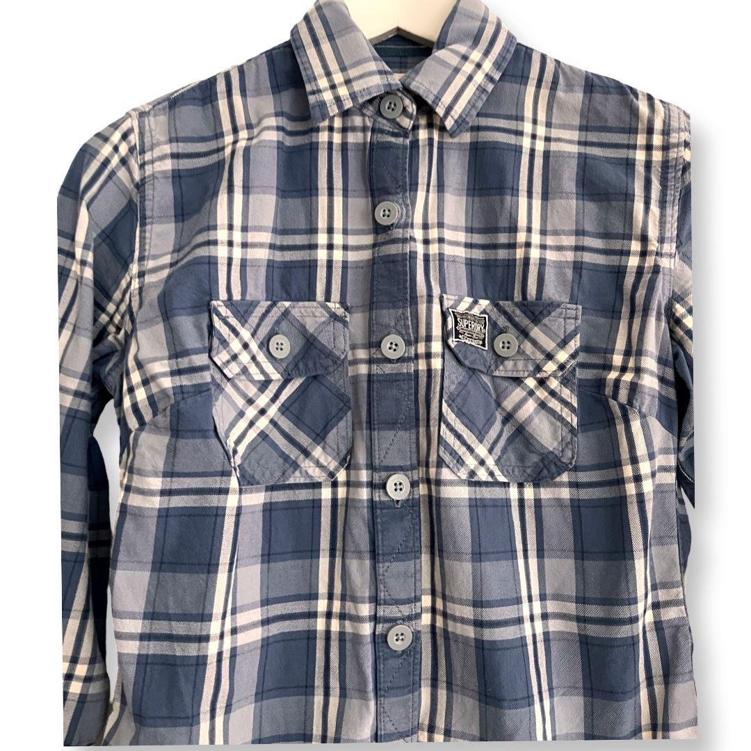 Superdry Blusen: SUPERDRY Bluse kariert – Gebraucht aus Jona von vanessasupermarket20 4