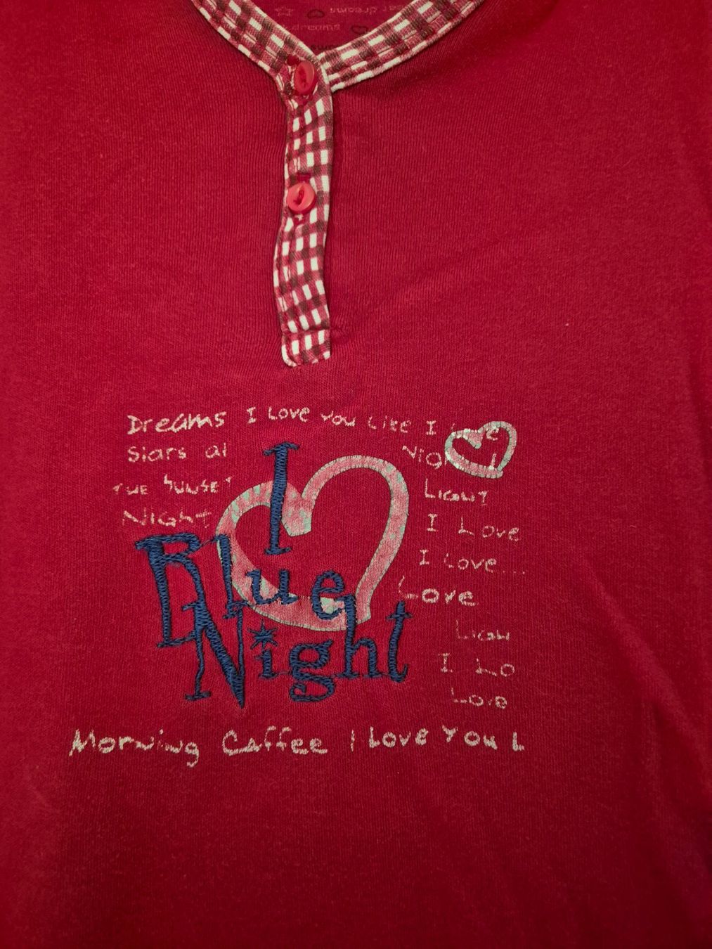 Negligees & Pigiami: rotes Schlafshirt Gr. M, – Nuovo (secondo la descrizione) da Münchenstein venduto da soistes 1