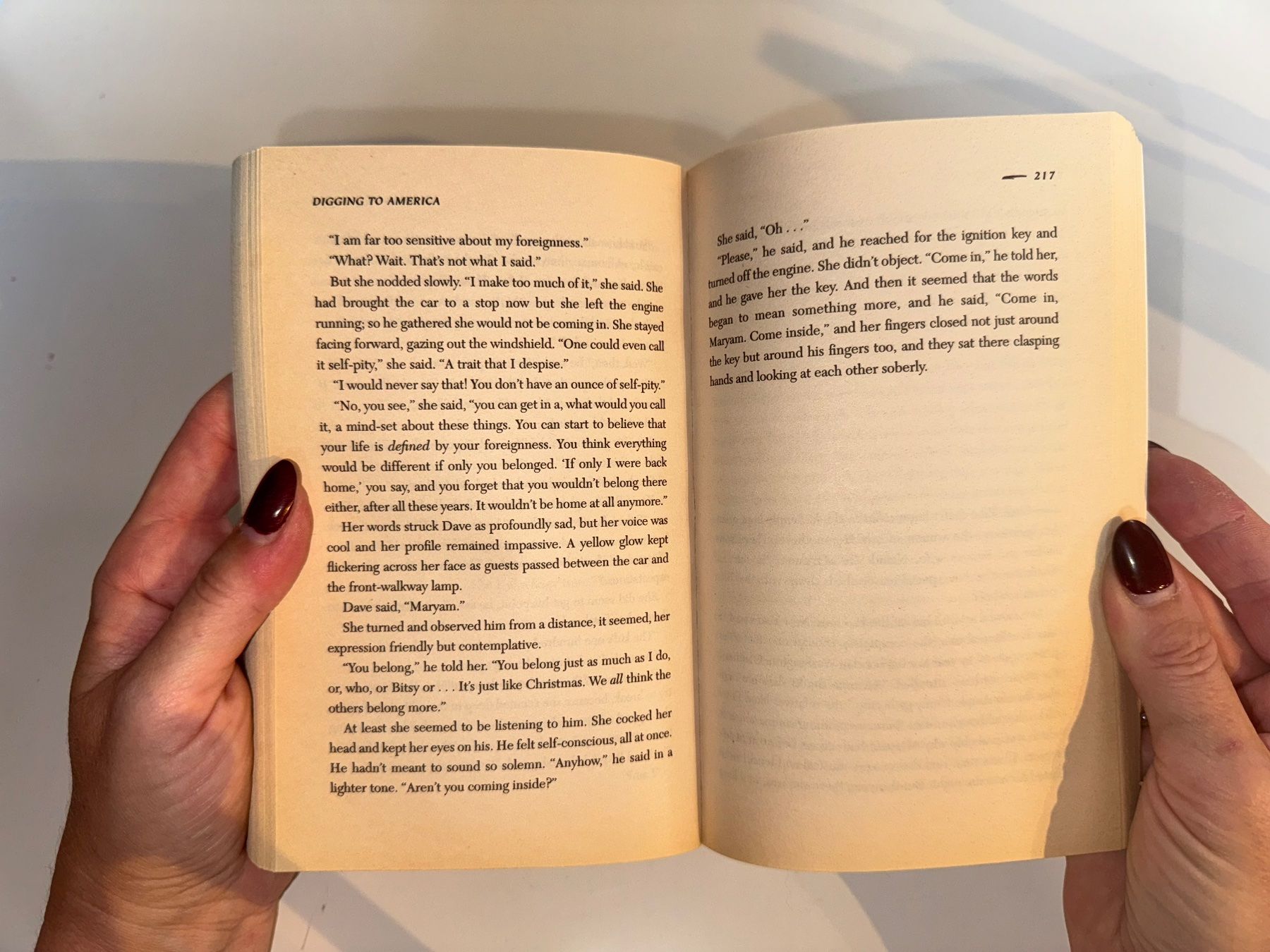 Bücher: NOVEL: Ann Tyler, Digging to America – Gebraucht aus Grosswangen von English_books 6