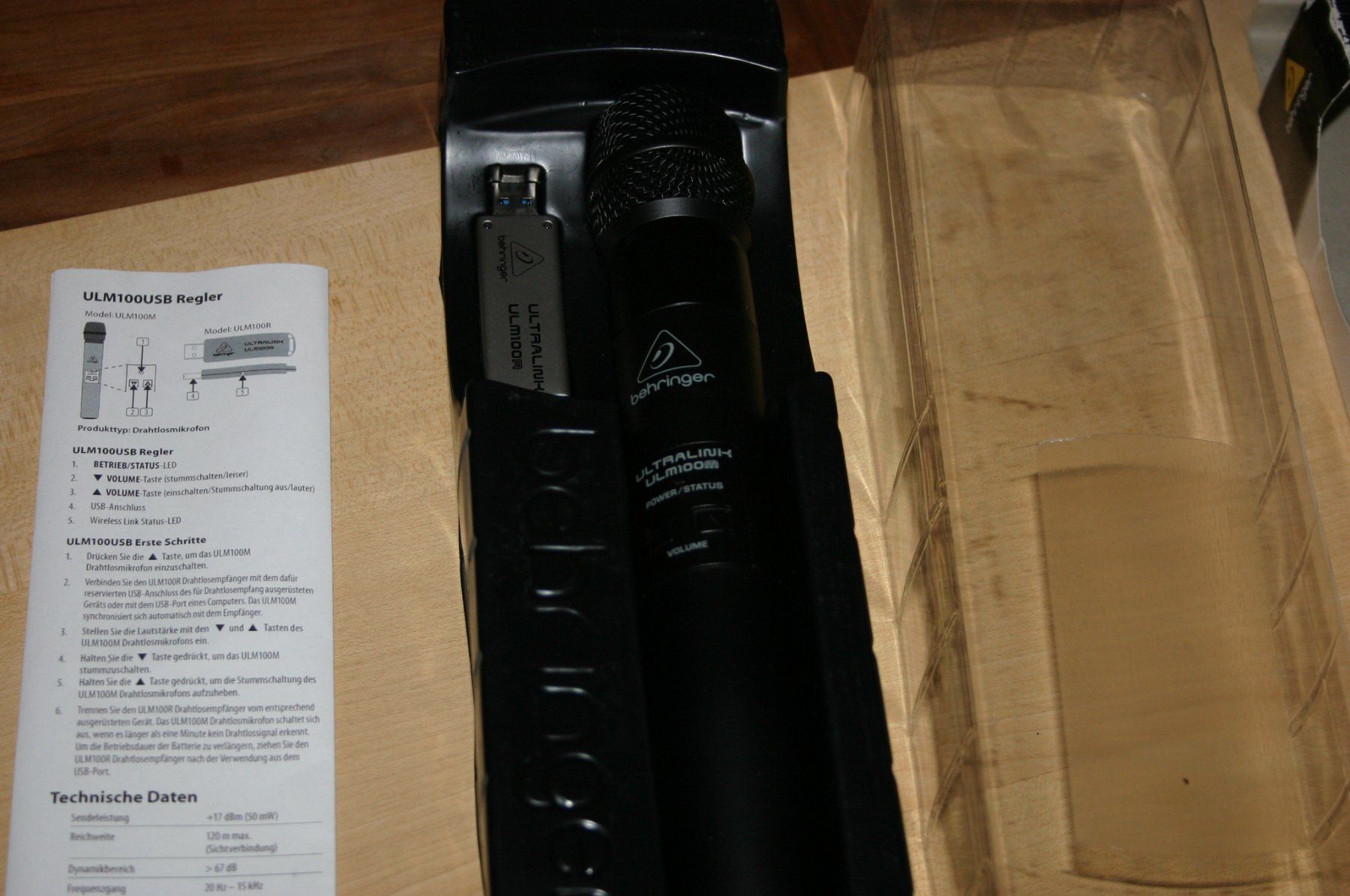 Behringer Microphones: Behringer Funkmikrofon Ultralink ULM100USB – D'occasion à Stettlen par Bigjm 2