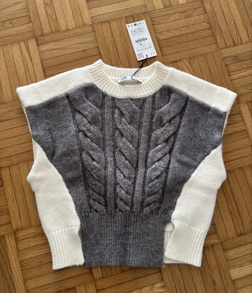 Zara Pullover & Sweatshirts: ZARA Strickweste Gr. L – Neu und originalverpackt aus Wetzikon ZH von tuna83 1