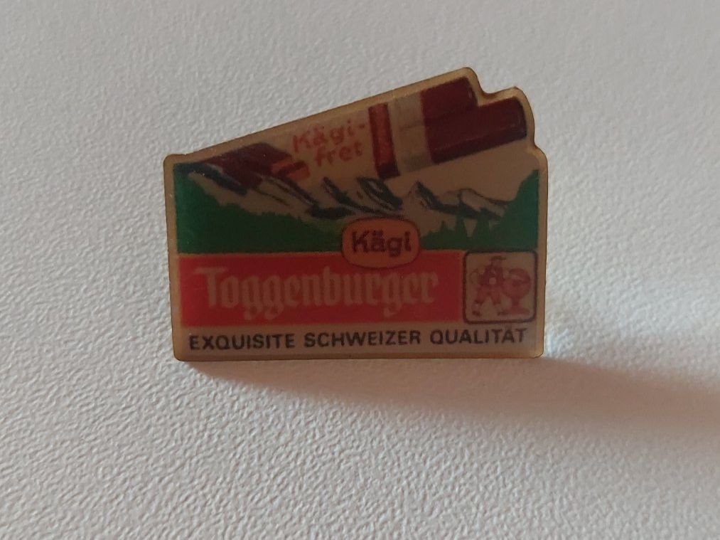 Placchette & Badge: Kägi Toggenburger Pin – Usato da Erlinsbach venduto da pfunky