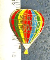 KANYA HEISSLUFZBALLON-SAFARI ANSTECKNADEL ENAMEL GOLDIG