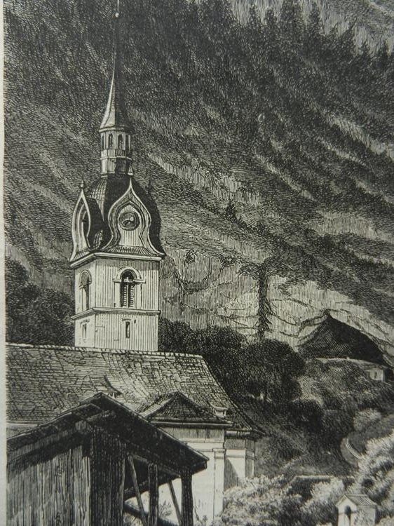 Incisioni: Vitznau Rigi  Bahn Talstation – Usato da Risch venduto da Rischli15 7