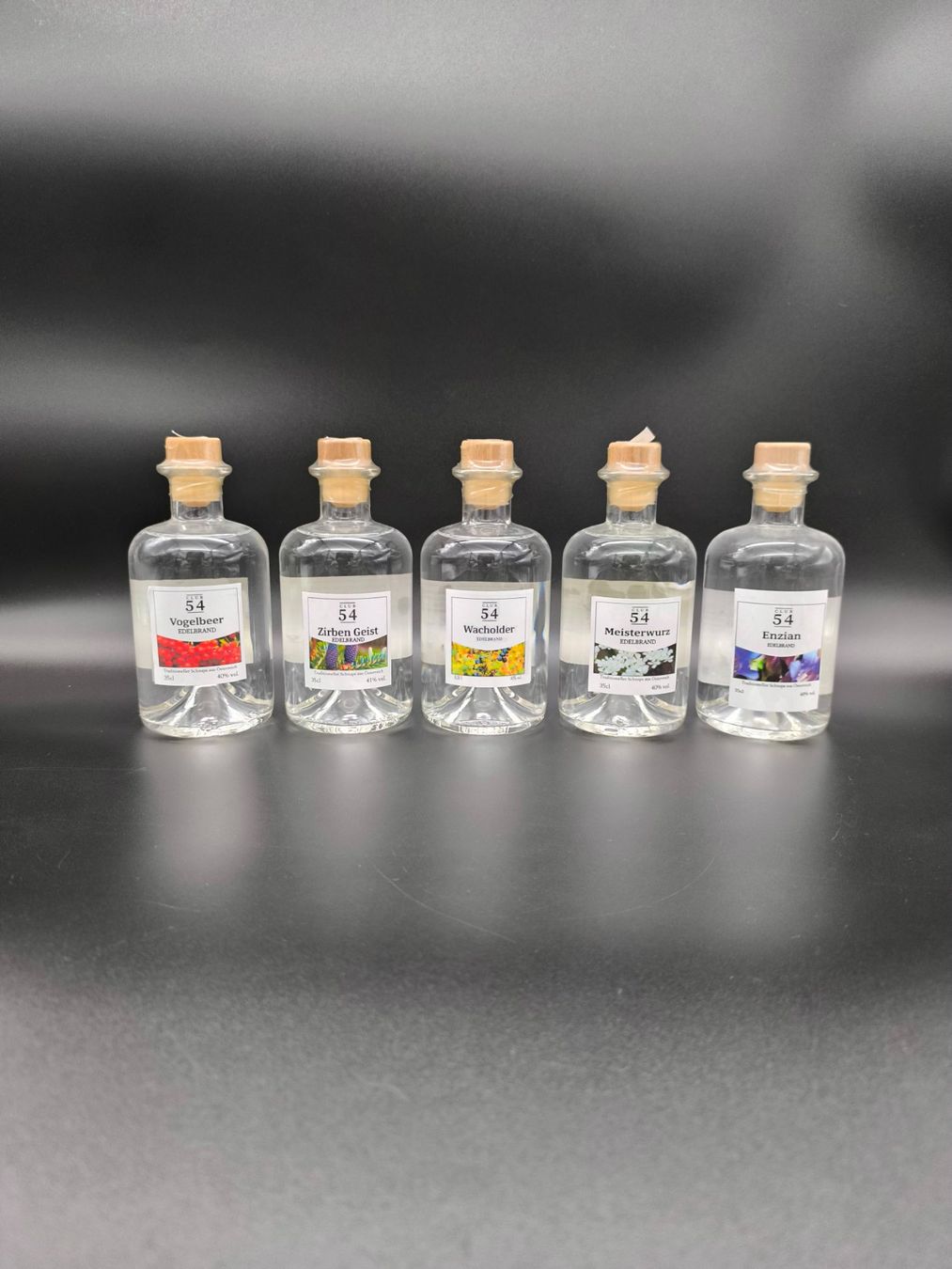 Bevande alcoliche: Set Edelbrände, 5 Flaschen je 35cl, neu – Nuovo e nell'imballaggio originale da Kreuzlingen venduto da topenergie 1