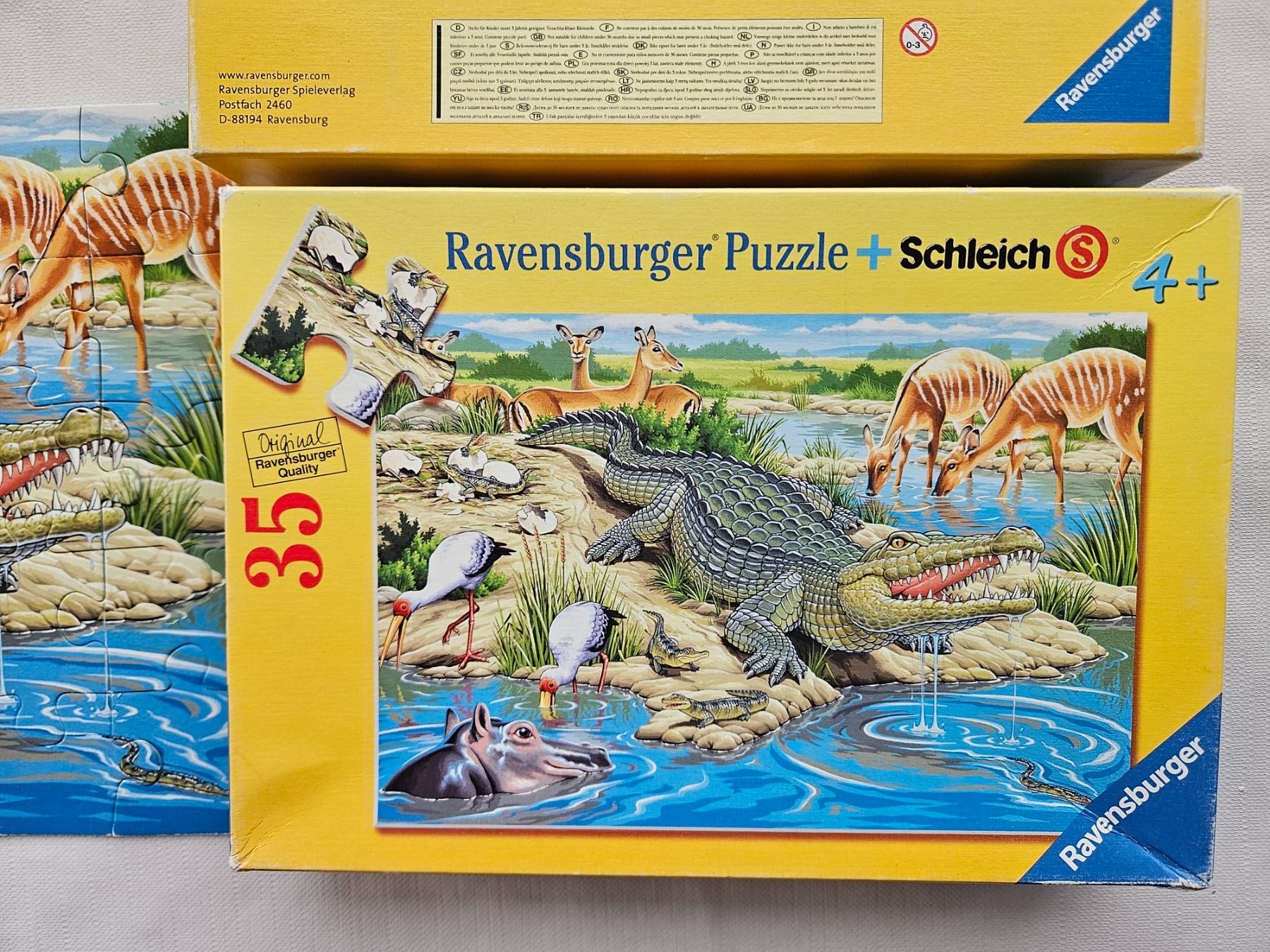 Schleich Figuren: Ravensburger Schleich Puzzle Krokodil 35 Teile – Gebraucht aus Mettmenstetten von Amw1181 4