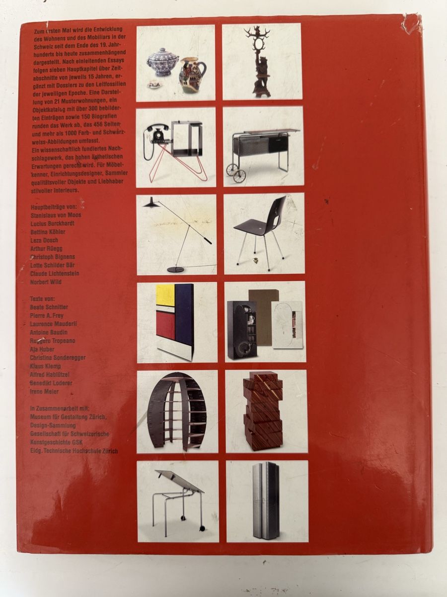 Libri: Schweizer Möbel 20. Jh, Arthur Rüegg, Birkhäuser, 2002 – Usato da Zürich venduto da Carrington 1