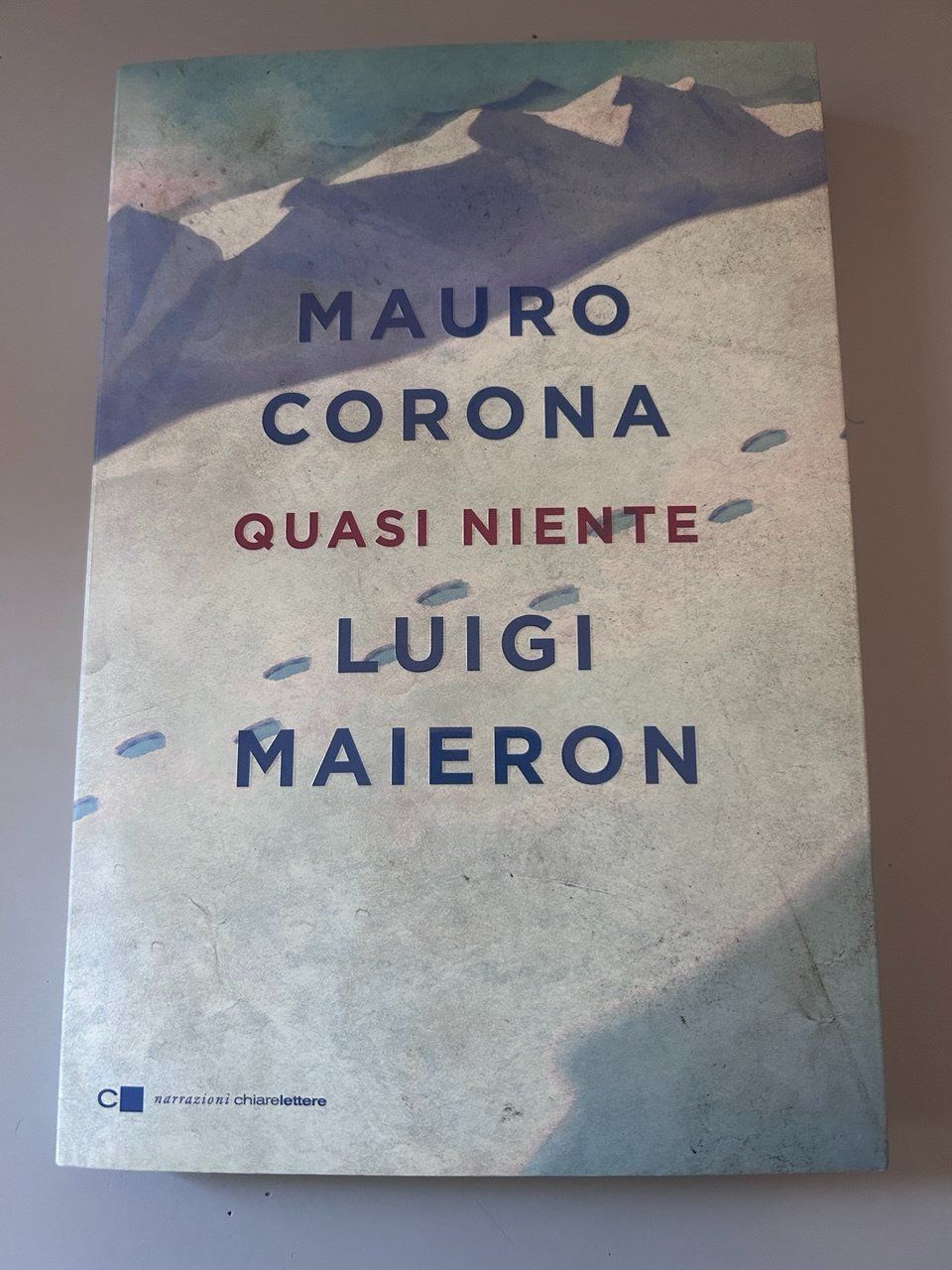 Libri: Mauro Corona - Quasi niente – Usato da Giubiasco venduto da LorisVale