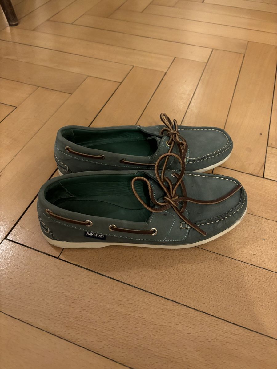Navyboot Scarpe da donna: Navyboot Segelschuhe grün – Usato da Zürich venduto da BorjaCastillo 1