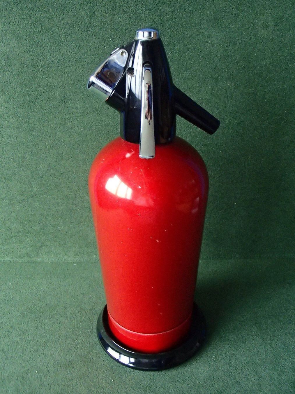 Bouteilles: Vintage roter englischer SPARKLET Siphon – D'occasion à Schöfflisdorf par pullux 4