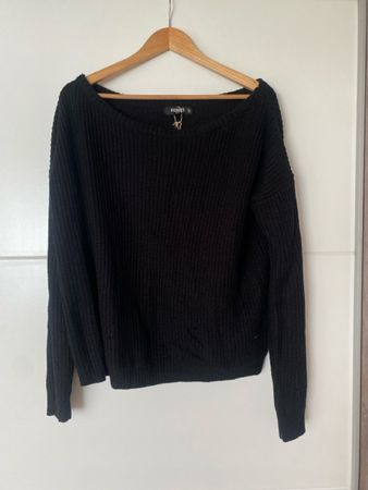 Pullover schwarz Grösse M Tall Damen gestrickt