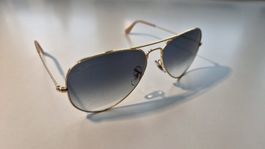 Sonnebrille Ray-Ban Original goldfarben Neu
