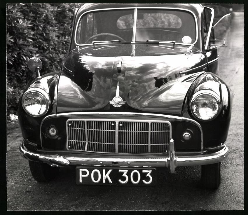 Photos & affiches: Fotografie Morris Minor, Kennzeichen POK – D'occasion à Berlin par bartko-reher