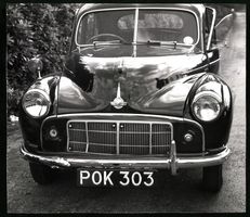 Fotografie Morris Minor, Kennzeichen POK