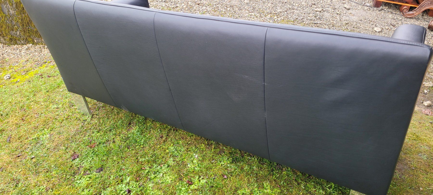 Jori Divani: Jori 2 Sitzer Sofa Leder – Nuovo (secondo la descrizione) da Niederlenz venduto da DaveDasWahnsinn 4