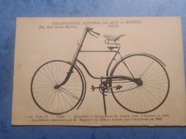 FAHRRAD 1894 DOUBLE CHAINE  CARTE  VINTAGE  COLLECTION