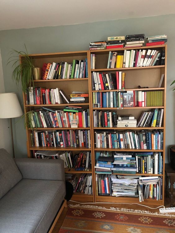 Modernes Schwarzes Bücherregal Mit 3 Ebenen & Würfel-Design – Stylisch, Stabil & Vielseitig