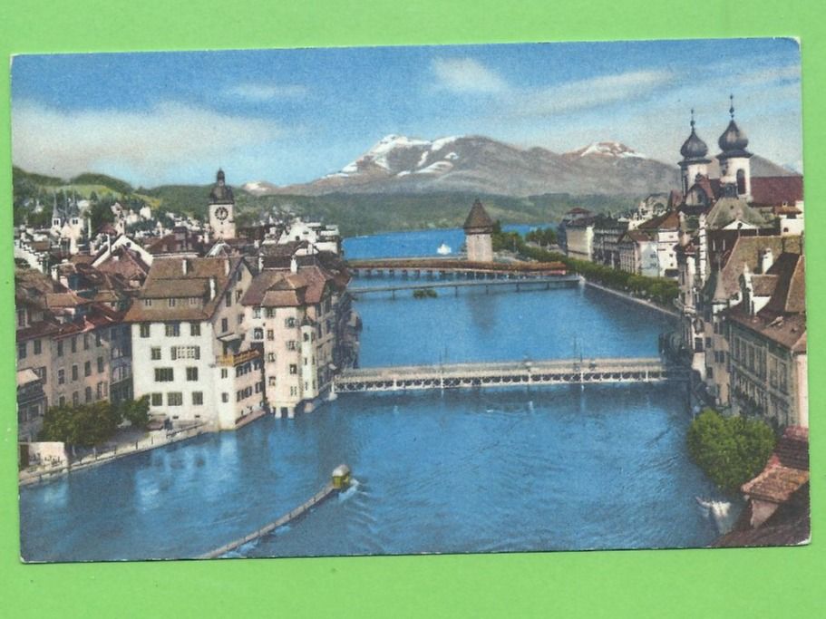 Cartoline postali: Luzern gegen die Rigi – Nuovo (secondo la descrizione) da Zürich venduto da t24_de