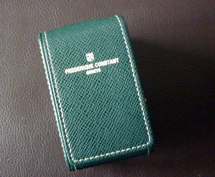 Frederique Constant Orologi: FREDERIQUE CONSTANT GENEVE UhrenBox - Box - ETUI – Usato da Adliswil venduto da di_hans
