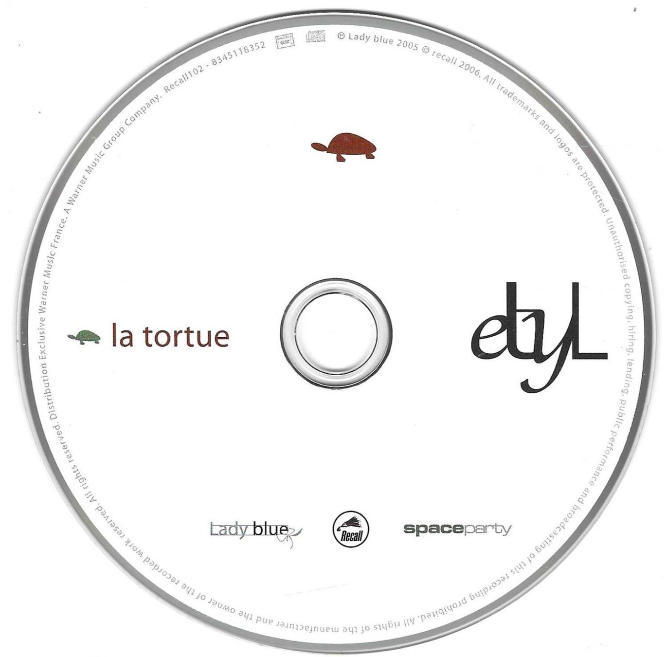 CDs: ETYL  -  LA TORTUE – Gebraucht aus Bex von Giorgiob 2