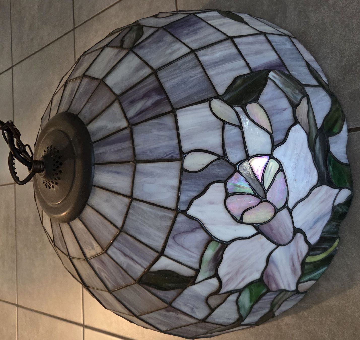 Lampadari & plafoniere: Wunderschöne Hängelampe im Tiffany-Stil, Lichterglanz – Usato da Gelterkinden venduto da sar_8vcz