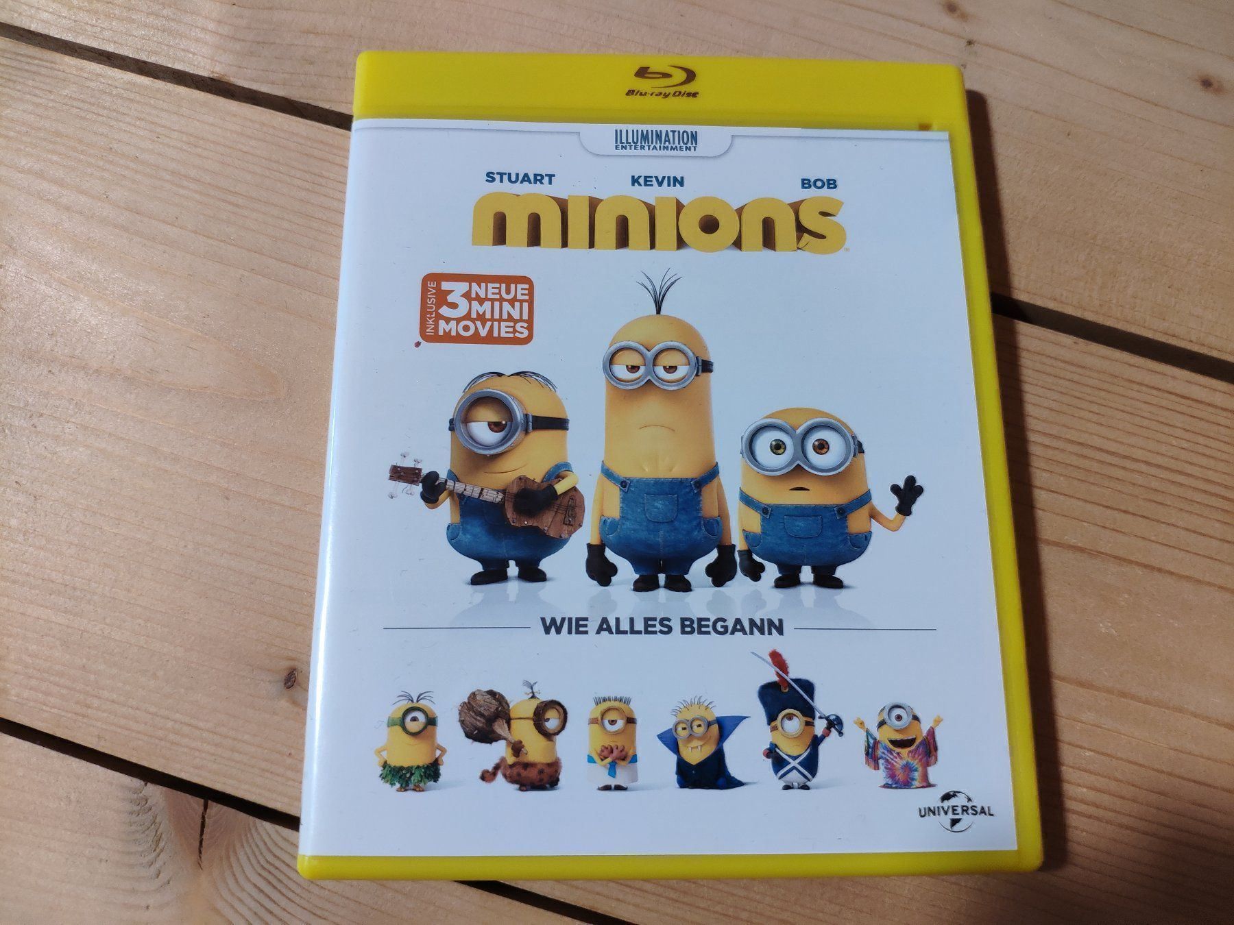 Tutti i DVDs: Minions – Usato da Wasterkingen venduto da Palu17