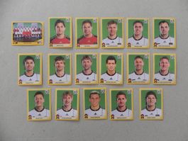 Panini Fussball WM Südafrika 2010 Deutschland 17 Stk. 258-76
