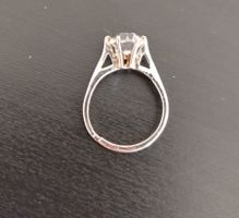RING SOLITÄR SILBER 925