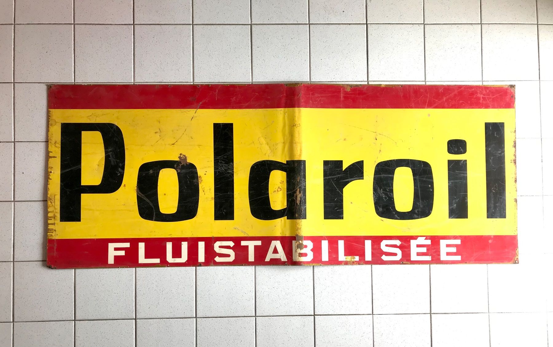 Insegne: Polaroil Blechschild – Usato da Erlinsbach venduto da Stu-ff 5
