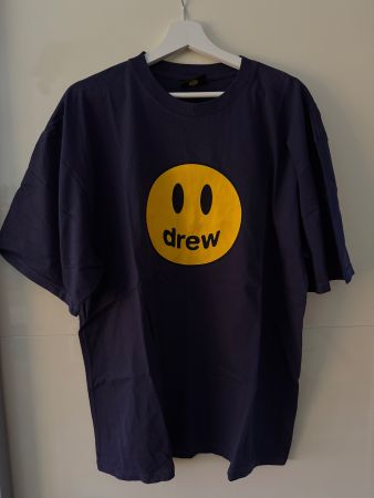 Drew House Logo Shirt Navy Blue