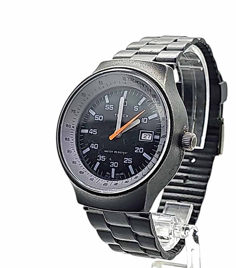 Timex Montres: Armbanduhr Vintage "TIMEX BLACK MAX" – D'occasion à Zug par urzeit 1