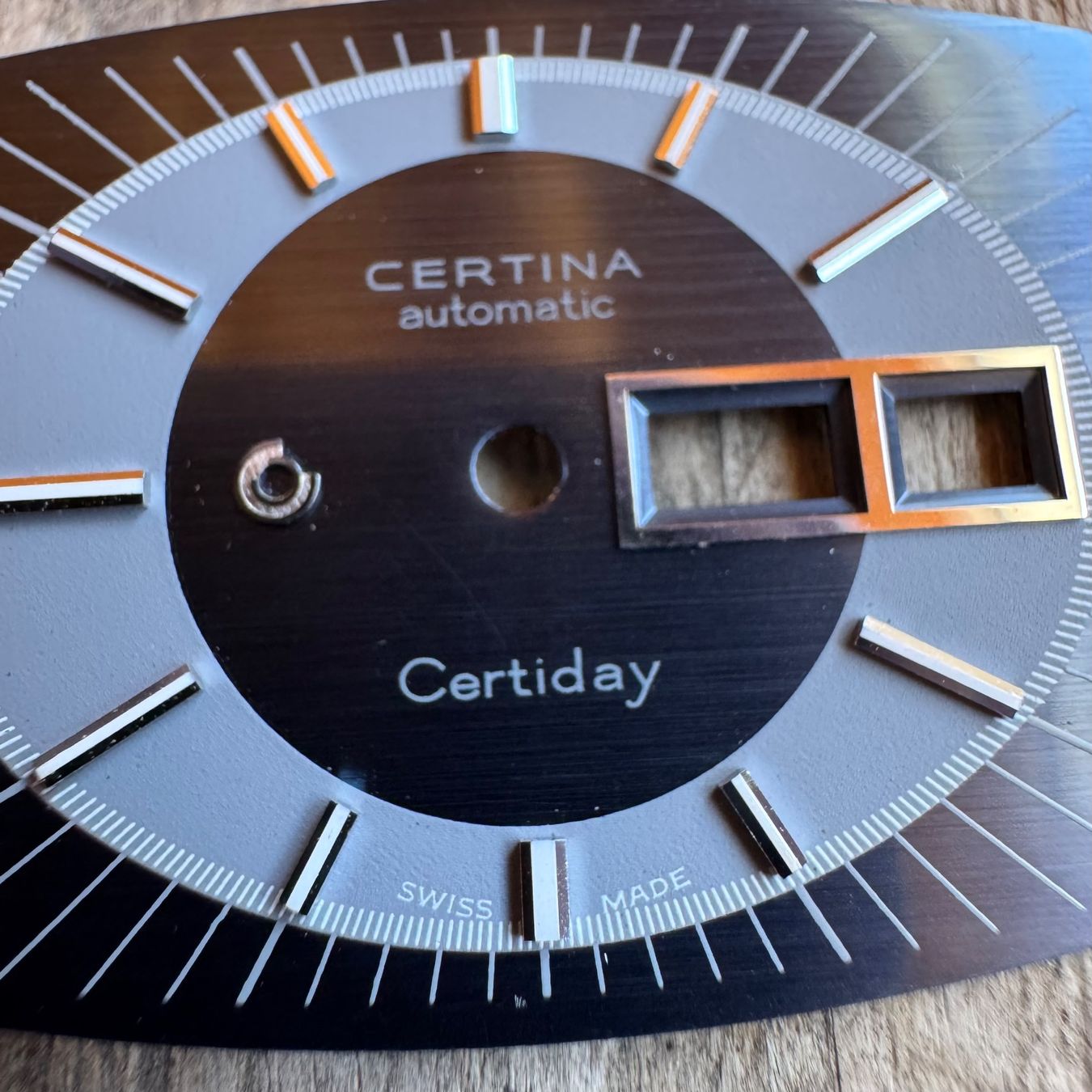 Certina Orologi: 31.5mm Certina Certidate UFO Zifferblatt/ Dial – Nuovo (secondo la descrizione) da Arzier-Le Muids venduto da Avanna 2