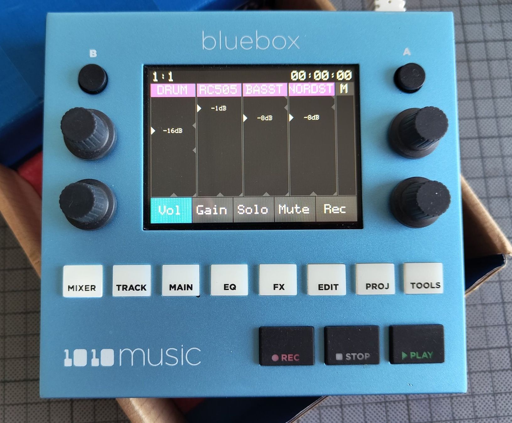Console di mixaggio: 1010 Music - Bluebox – Usato da Onex venduto da Bidouba