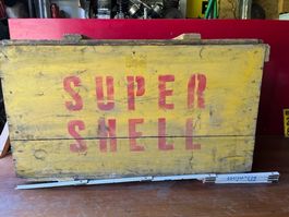 shell super, transportkiste mit 5 und 10lt kanister, kriegsr