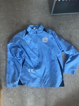 Nike Trainingsjacke blau Grösse L mit Aufdruck gebraucht