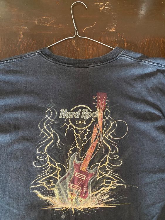 hard-rock-cafe-new-york-vintage-guitar-rock-print-xxl-gebraucht-in-le