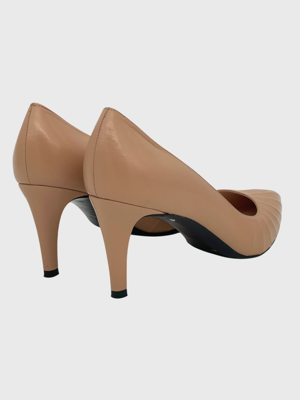 Stuart Weitzman Scarpe da donna: Stuart Weitzman Leather Z1248 Pump EU 38.5 Beige – Usato da Zürich venduto da shoe_shop 3