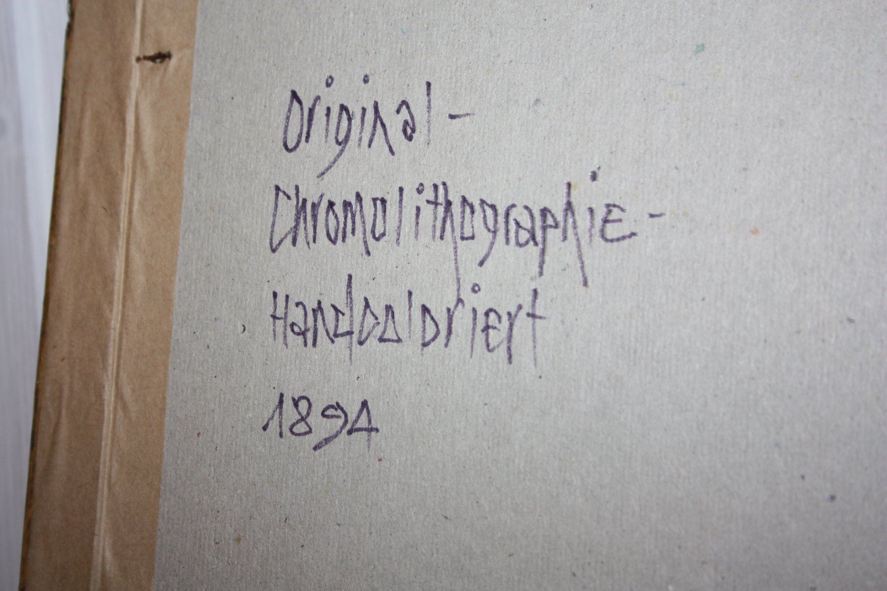 Grafica & Litografie: Chromolithographie – Usato da Oberwil BL venduto da Hesa41 2