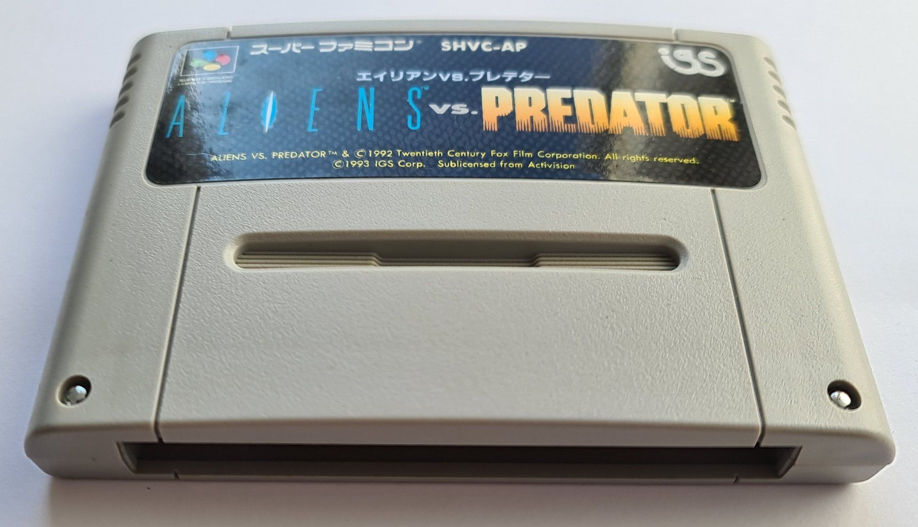Nintendo Spiele: Aliens vs Predator ☠️ Super Famicom SFC SNES JPN – Gebraucht aus Oberwil BL von prothos 5