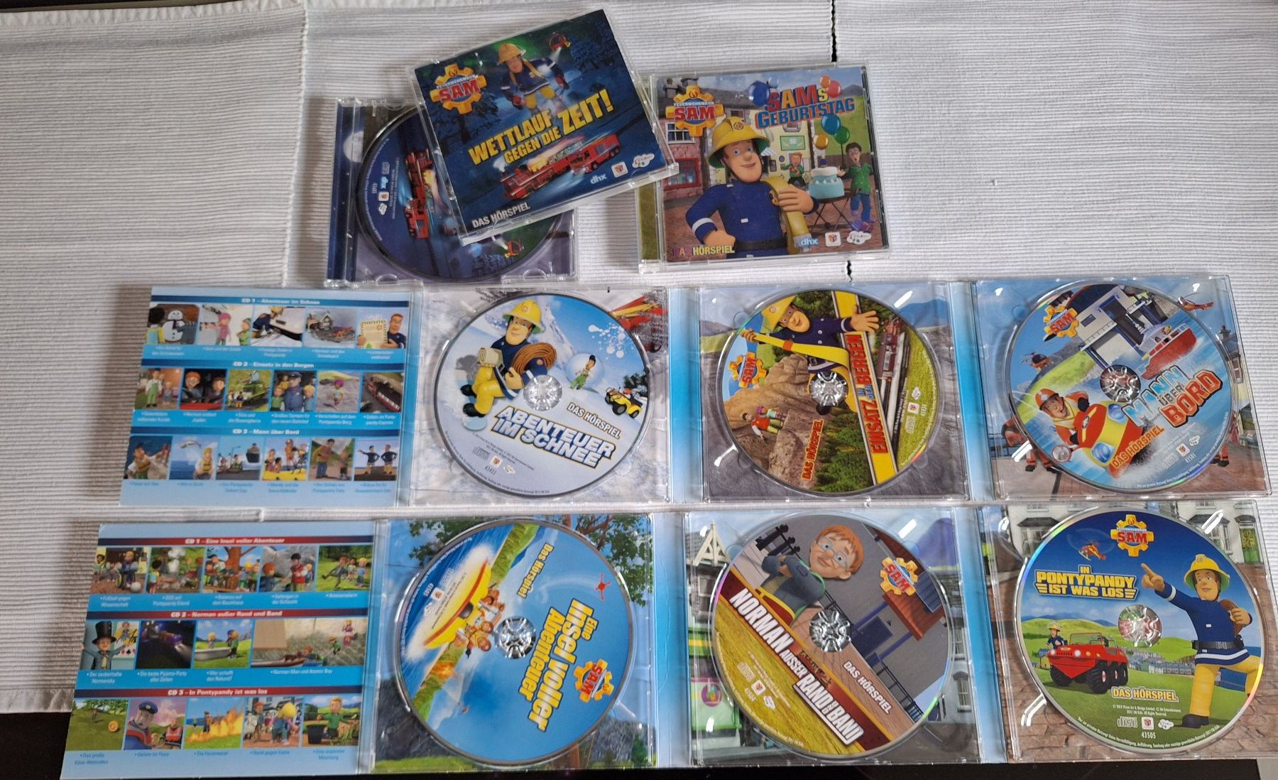 CDs: Lot Feuerwehrmann Sam CD Sammlung im ganzen 9 CD – Gebraucht aus Sissach von luvama 4