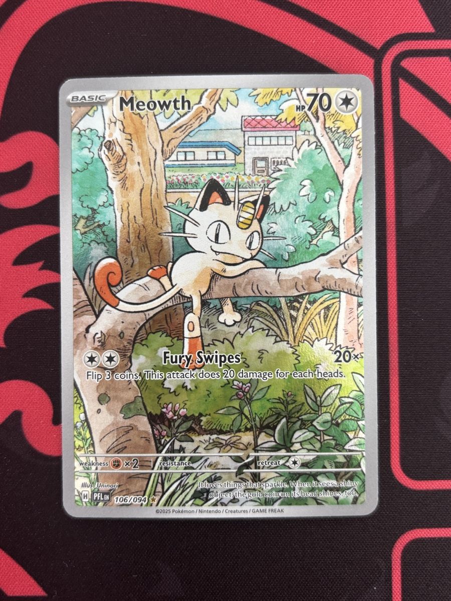 Pokémon Carte collezionabili: Meowth 106 Pokémon EN  – Usato da Oberrohrdorf venduto da HOLO_LEGENDS