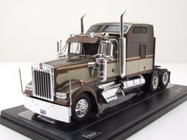 Kenworth W900B LKW Zugmaschine 1982-1990 braun met. / Decor