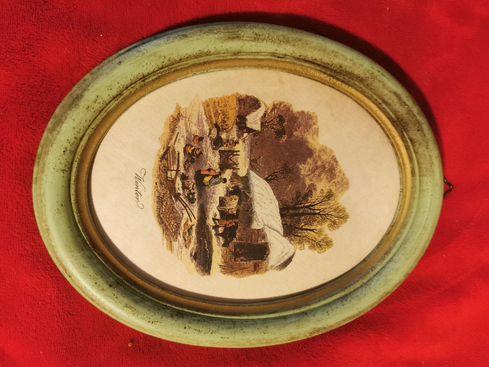 Grafiken & Lithographien: 3Alte Bauernjahreszeit Bilder Lithographie – Gebraucht aus Mellingen von fra_g7y8 1