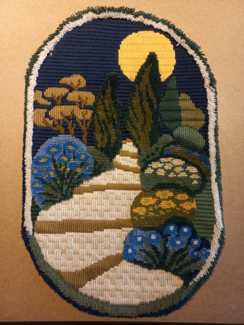 Tappeti: Handgemachte Wandteppich Landschaft – Usato da Brügglen venduto da hokuspokus04
