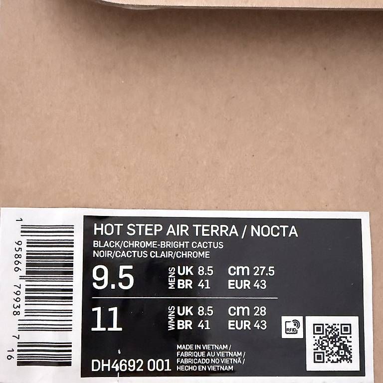 Scarpe da uomo: Nike Hot Step Air Terra / Nocta  – Nuovo e nell'imballaggio originale da Urtenen-Schönbühl venduto da nino.cio 3