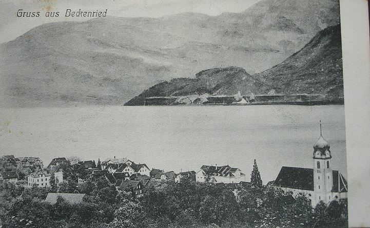Cartoline postali: Gruss aus BECKENRIED – Usato da Jona venduto da philajona