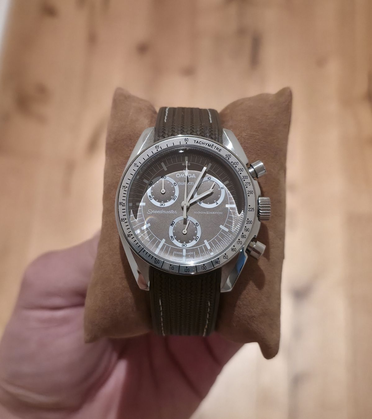 Omega Uhren: Exklusiver MoonSwatch MOD: Edelstahl & Saphirglas – Neu (gemäss Beschreibung) aus Birrhard von zin_26cw 3