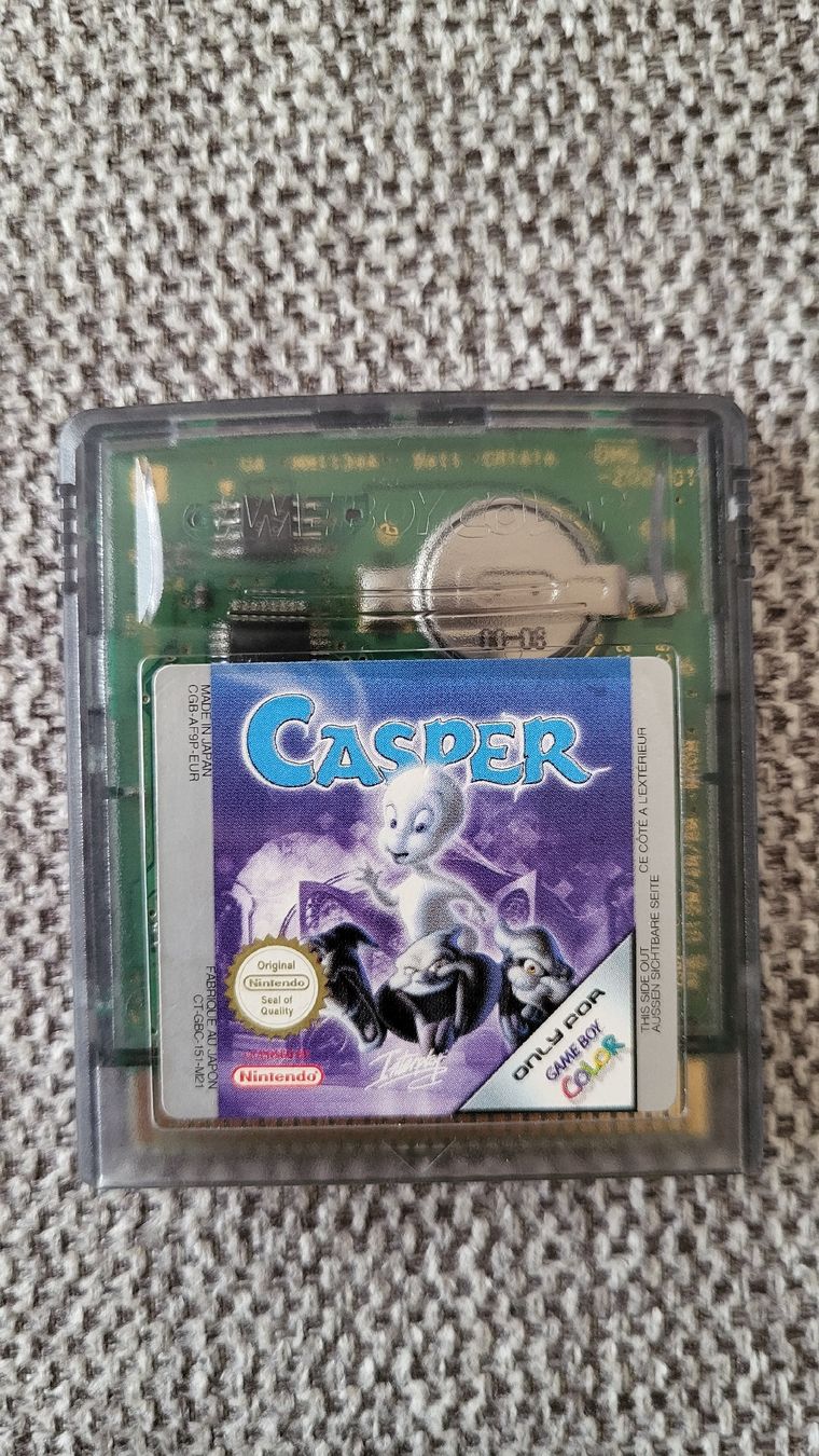 Nintendo Spiele: Casper / Game Boy Color Spiel – Neu (gemäss Beschreibung) aus Biel/Bienne von Retrohr