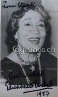 Elisabeth Welch (1904-2003) Schauspielerin - Autogramm
