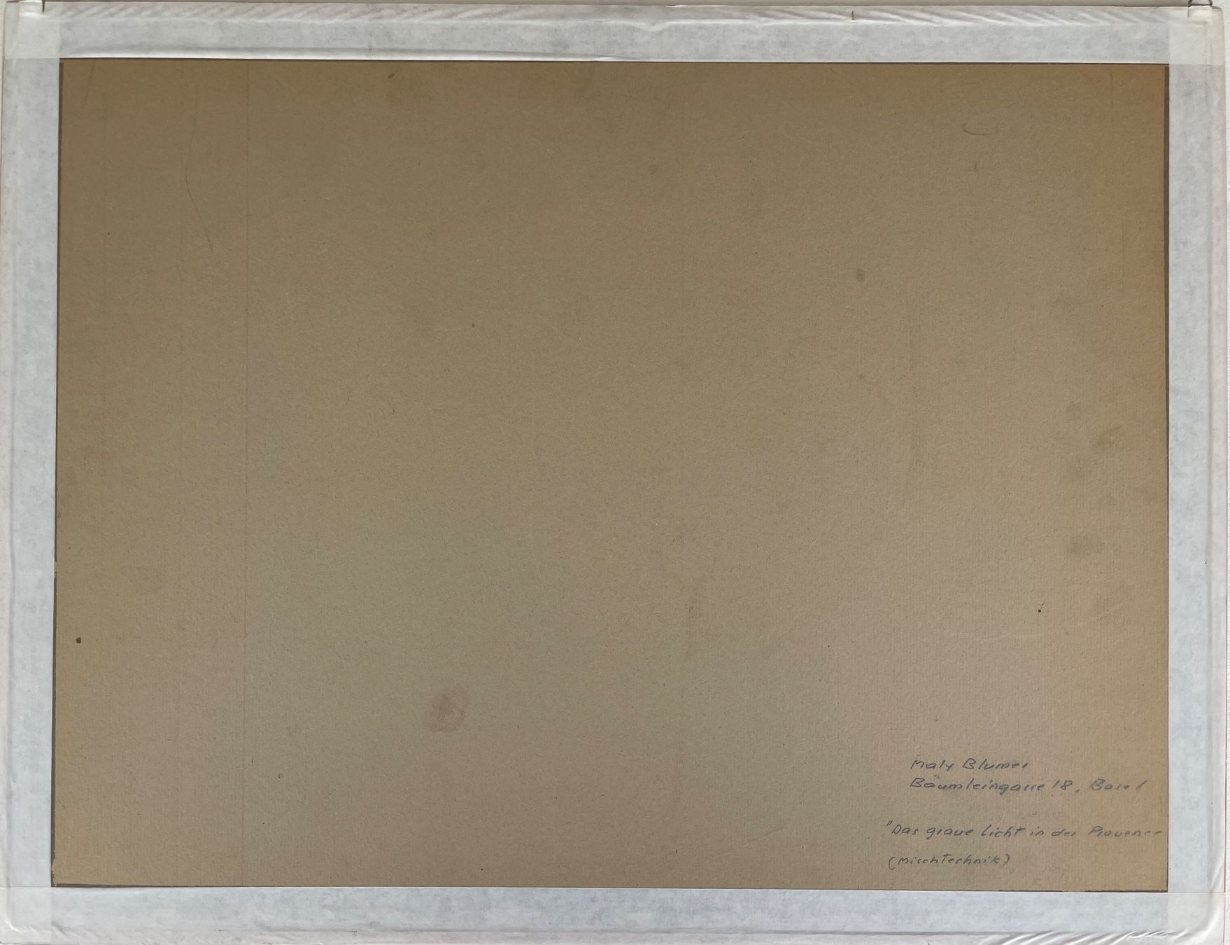 Dipinti: Maly Blumer - Das graue Licht in der Provence – Usato da Basel venduto da bigmbh 5
